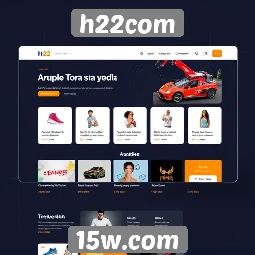 Plataforma H22com se destaca pelo design intuitivo